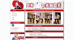 Desktop Screenshot of dkdance.com